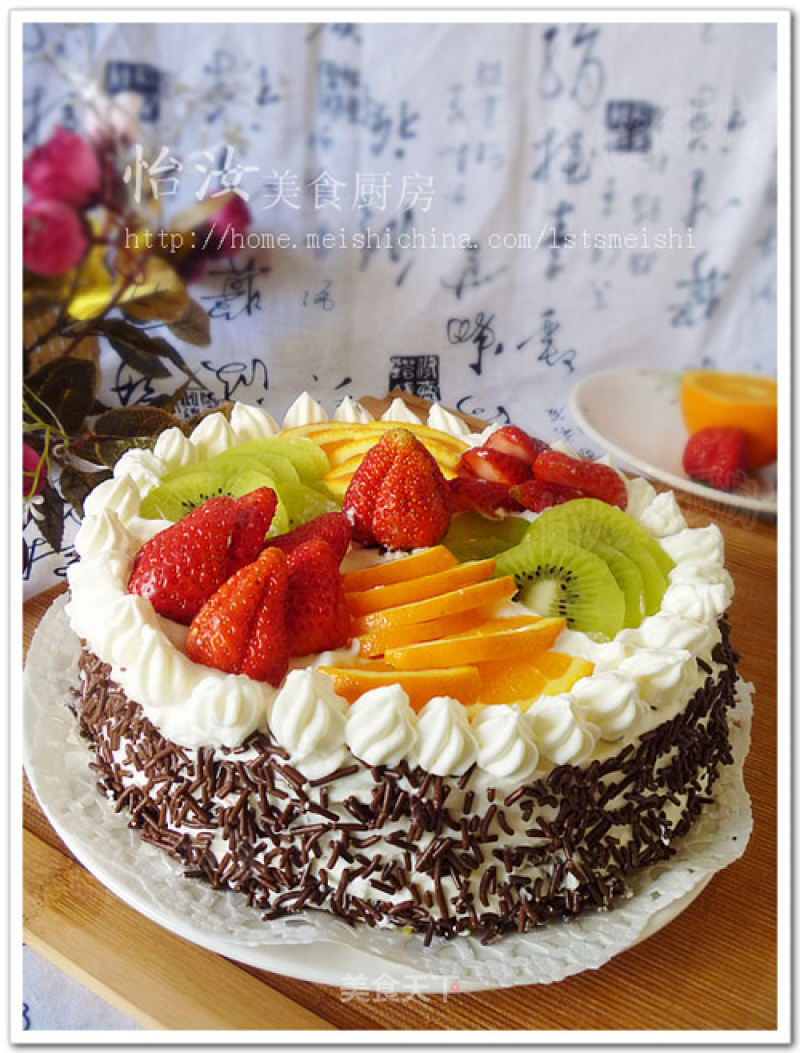 【yiru Private Baking】a Virgo Butter Cake for Yourself---assorted Fruit Butter Cake recipe