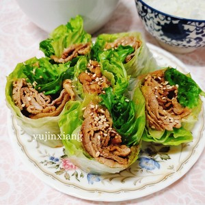 Korean-style Barbecue Lettuce Rolls (refreshing and Not Greasy. So Delicious to Cry) recipe