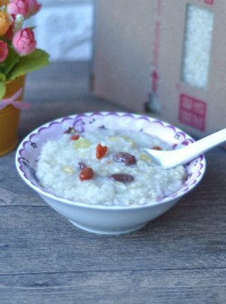 Fruit Oat Germ Rice Porridge