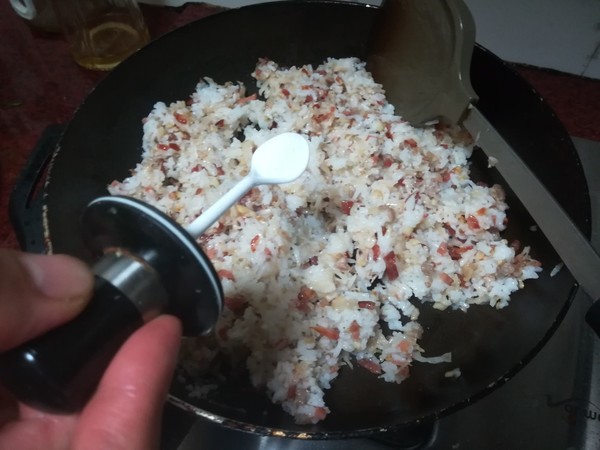 Dried Radish Fried Rice recipe