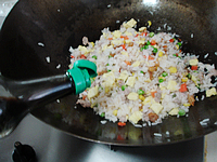 Fried Rice with Meat recipe