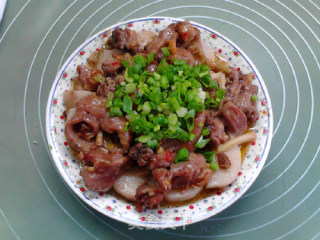 Steamed Chicken with Taro recipe