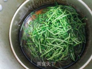 Mushroom Bean Sprouts recipe