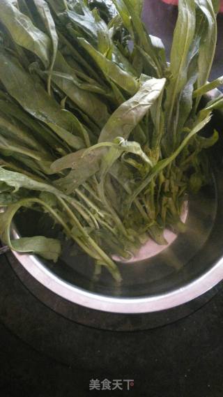 Spicy Mustard Greens recipe
