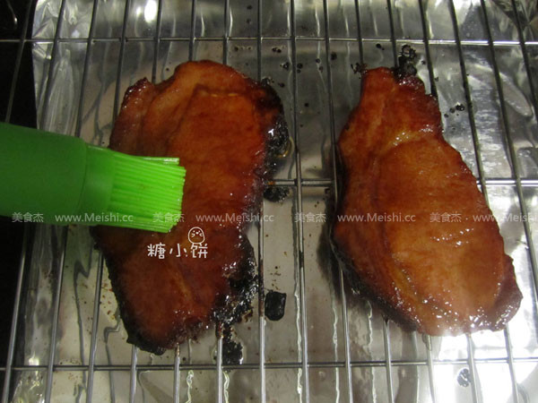 Barbecued Pork with Honey Sauce recipe