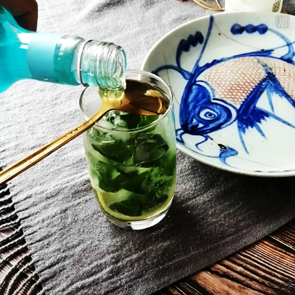 Double Cool Mint Sparkling Water recipe