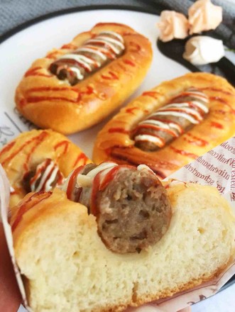 Sausage Buns recipe