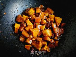 Stewed Pork Belly with Spring Bamboo Shoots recipe