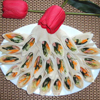 Tofu Skin Vegetable Rolls recipe