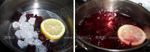 Roselle Lime and Radish recipe