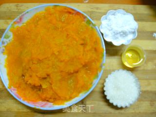 Pumpkin Filling Snowy Mooncakes recipe