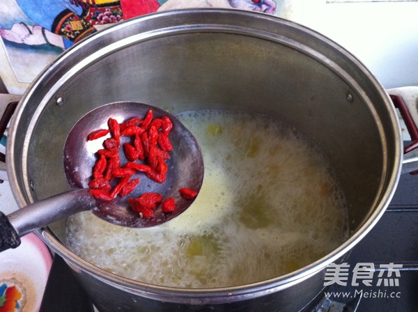 Sticky Glutinous Rice and Sweet Potato Porridge recipe