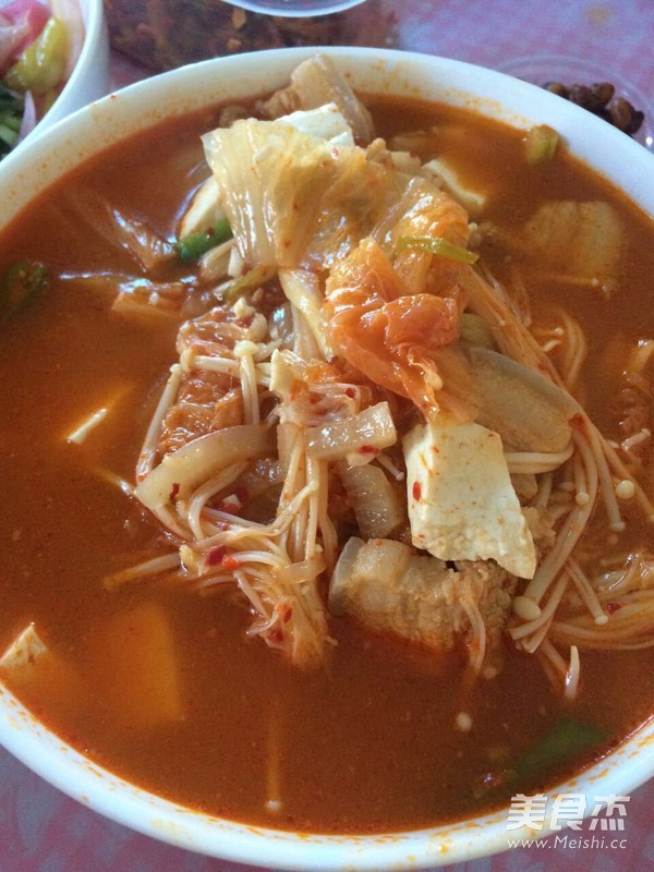 Korean Kimchi Soup recipe