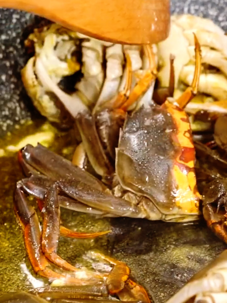 Sauteed Crab recipe
