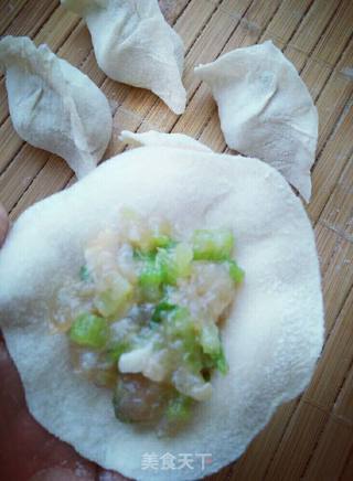 Celery Longli Fish Dumplings recipe