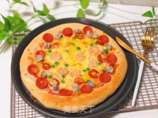 Baby Nutrition Meal-colorful Pizza recipe