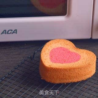 Chiffon Heart Cake recipe