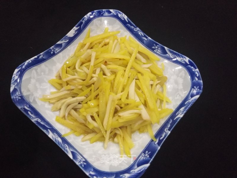 Pleurotus Eryngii Fried Potato Shreds recipe