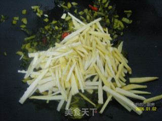 【sauerkraut Shredded Bamboo Shoots】 recipe