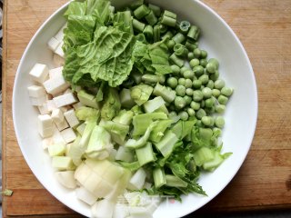 Seasonal Vegetable and Grain Braised Rice recipe