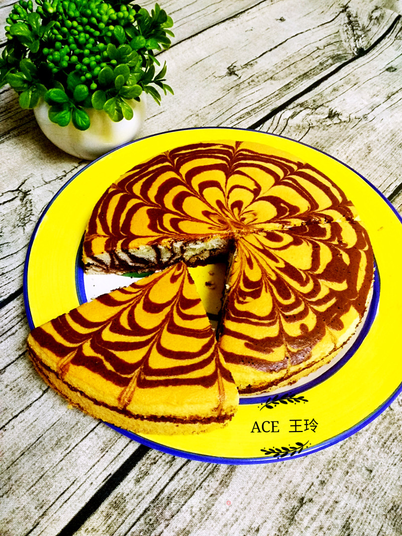 Eight-inch Latte Chiffon Cake recipe