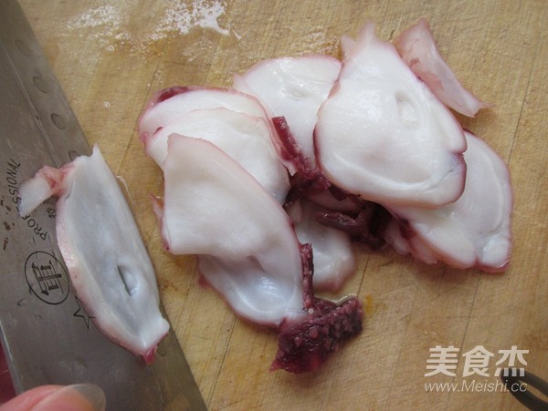 Horseradish Octopus Foot recipe