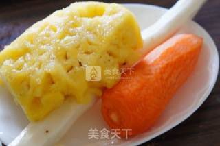 Stir-fried Yam with Pineapple recipe