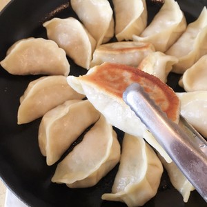 Fried Noodles and Vegetarian Dumplings recipe