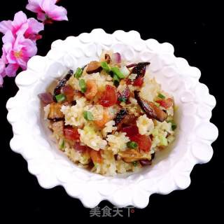 Stir-fried Glutinous Rice recipe