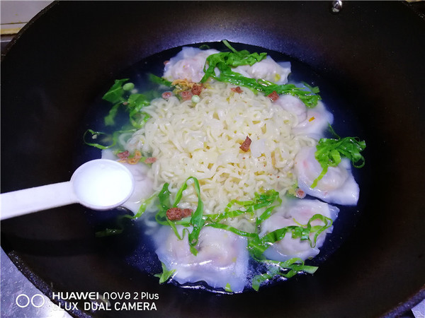 #中卓炸酱面#wonton Noodles (instant Noodles Version) recipe