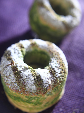 Matcha Red Bean Bread