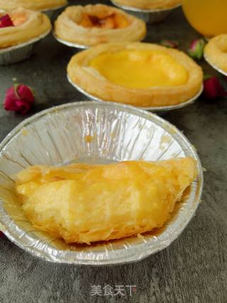 #the 4th Baking Contest and is Love to Eat Festival# No Light Cream Egg Tart recipe