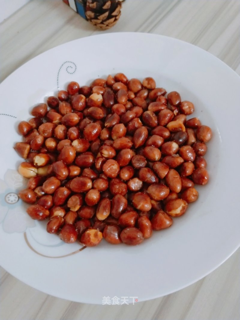 Crispy Peanuts (less Oil Version) recipe