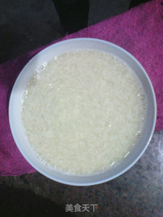 Rice Soup with Eggs recipe