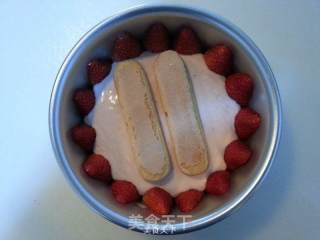 Strawberry Mousse Cake recipe