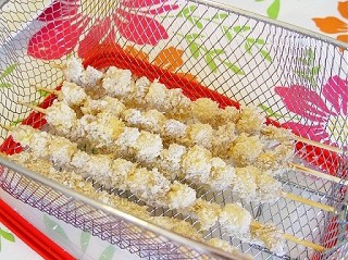 Fried Shrimp Skewers recipe