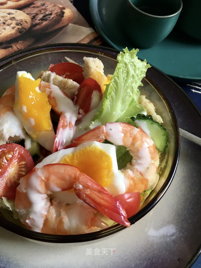 Egg Shrimp Salad