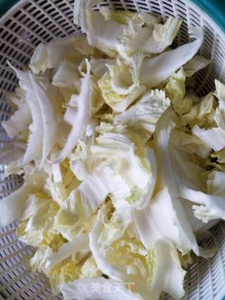 Scrambled Eggs with Chinese Cabbage and Tomato recipe