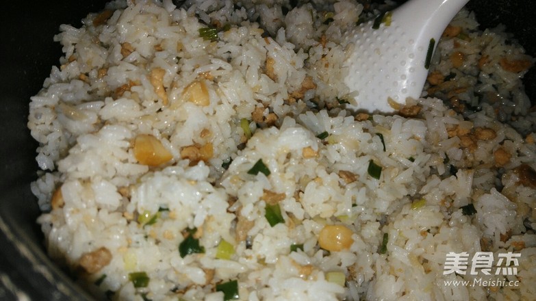 Scallion Chicken Baked Rice recipe