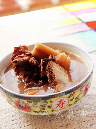 Chixiaodou and Minced Dace in Potted Kudzu Soup