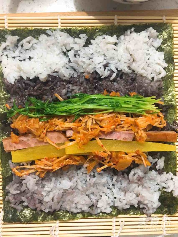 Seaweed Rice recipe