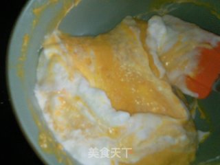 Pumpkin Chiffon Fruit Cake recipe