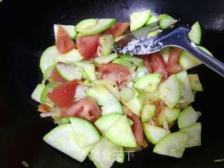 #蛋美食#zucchini Scrambled Eggs recipe