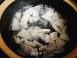 White Radish Rock Sugar Water recipe