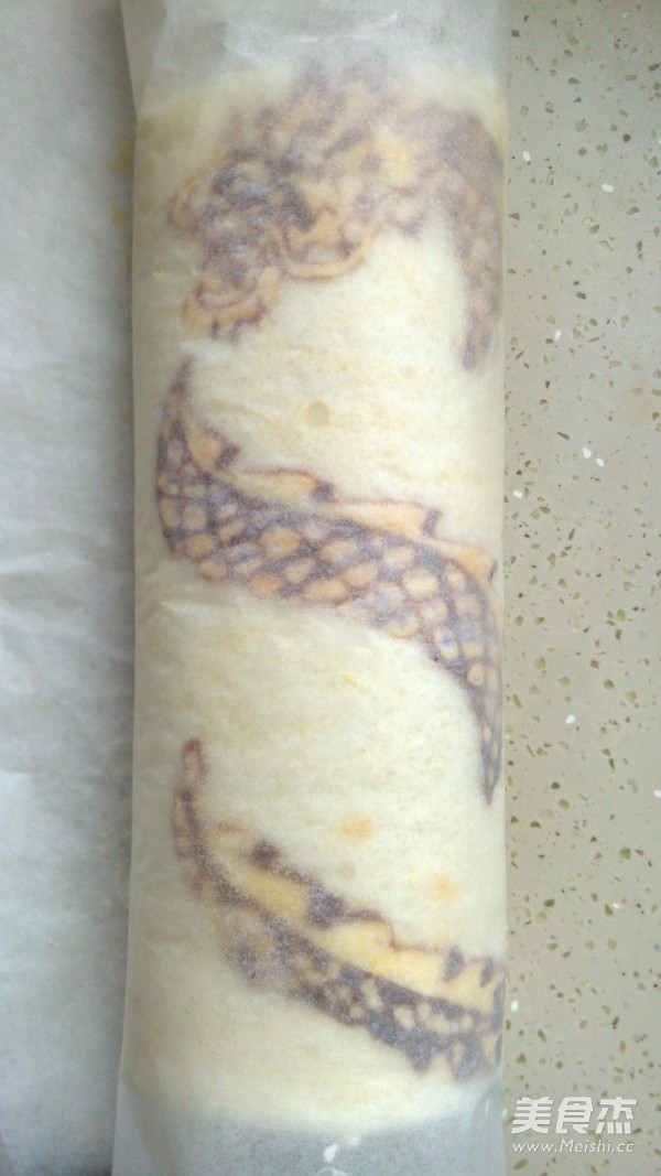 Panlong Yuzhu Cake Roll recipe