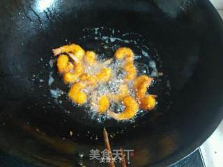 Golden Anchovy Shrimp recipe