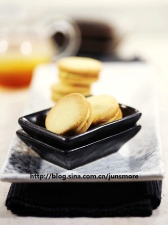 Mango Cream Sandwich Biscuits recipe