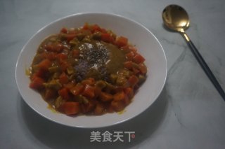 Flower Pattern Rice|nuannuan Kaiseki Red and White Curry Multigrain Rice recipe