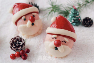 Chinese Dim Sum in Christmas Season~【santa Mantou】 recipe