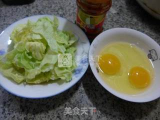 Stir-fried Cabbage with Beef Sauce and Egg recipe